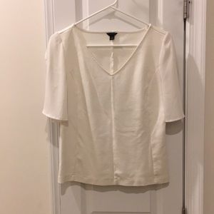 Cream blouse